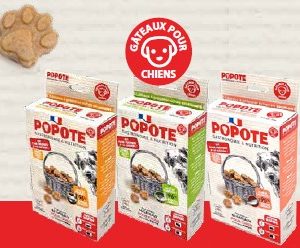 Popote + Moule - friandise pour chats saveurs saumon - poulet - canard