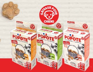 Popote + Moule - friandise pour chats saveurs saumon - poulet - canard